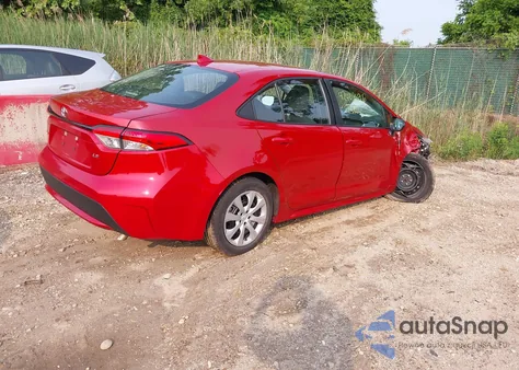 2021 Toyota Corolla Le from USA, damaged, VIN 5YFEPMAE6MP253547
